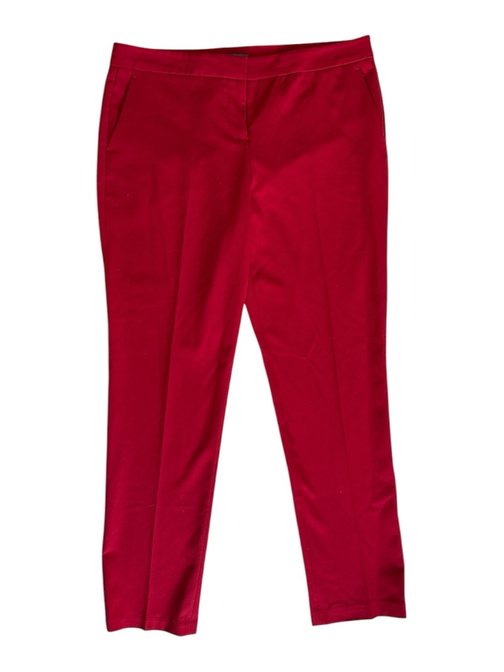 Vince Camuto Pants Red Slim Ankle Career Slacks Women’s 10